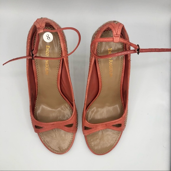 ENZO ANGIOLINI OPEN TOE PUMPS - Picture 3 of 14